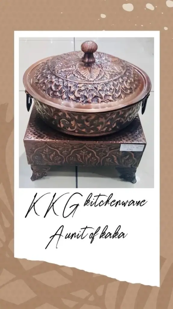 Buffet with in-built copper